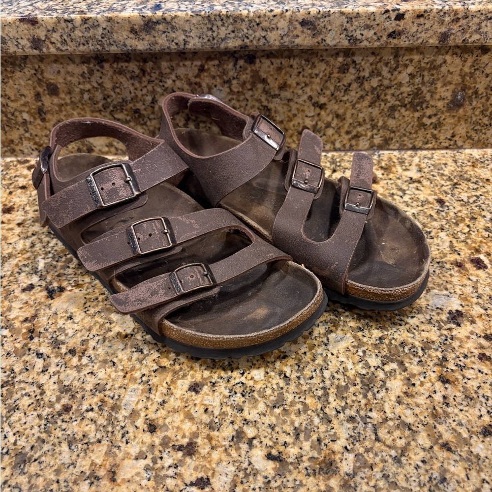 Birki’s BIRKENSTOCK Canberra Ellice Three Strap Slingback Sandals 39 US 8